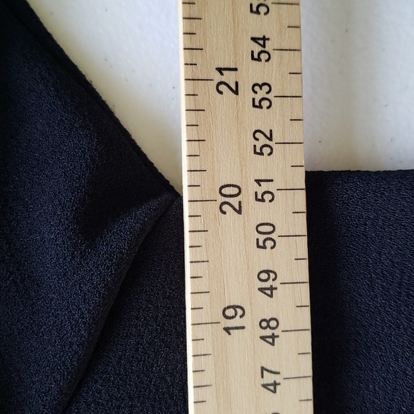 Clover and Sloane Shift Dress Medium Black Minimalist Office Career Classic - Picture 11 of 14